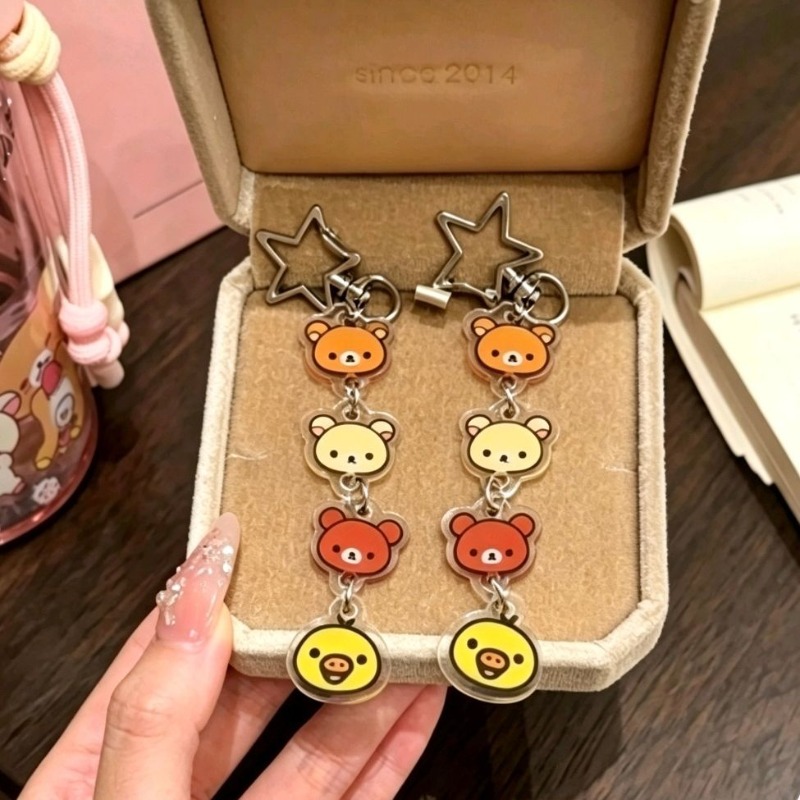 Car Accessories Japanese - Llavero acrílico de Rilakkuma, personaje de
