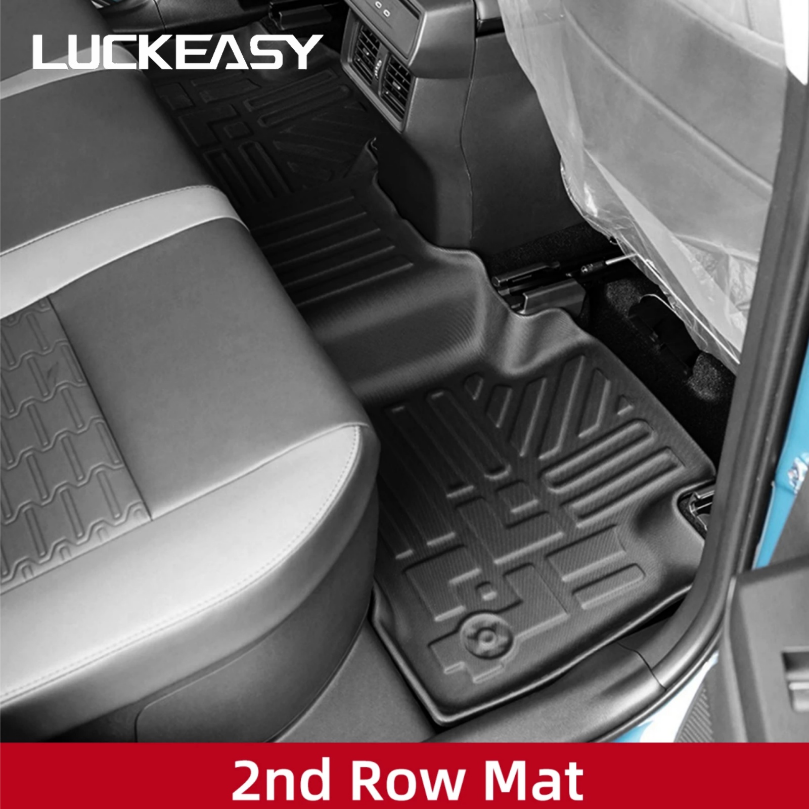 Car Floor Mat - LUCKEASY Alfombrilla de Piso TPE para