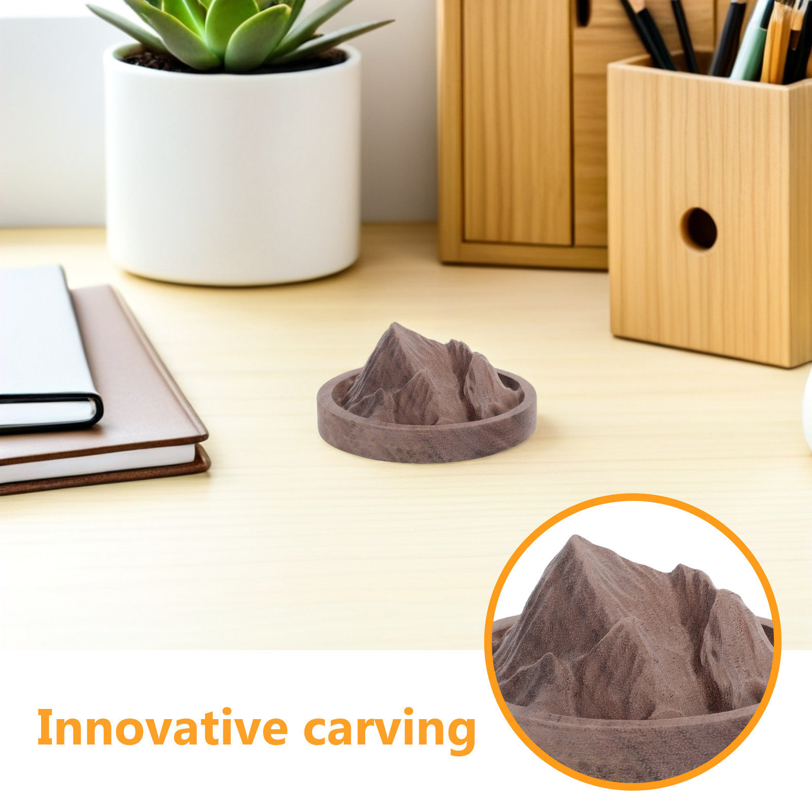 Escultura Difusora de Madera,  - Car Air Freshener reseña y precio